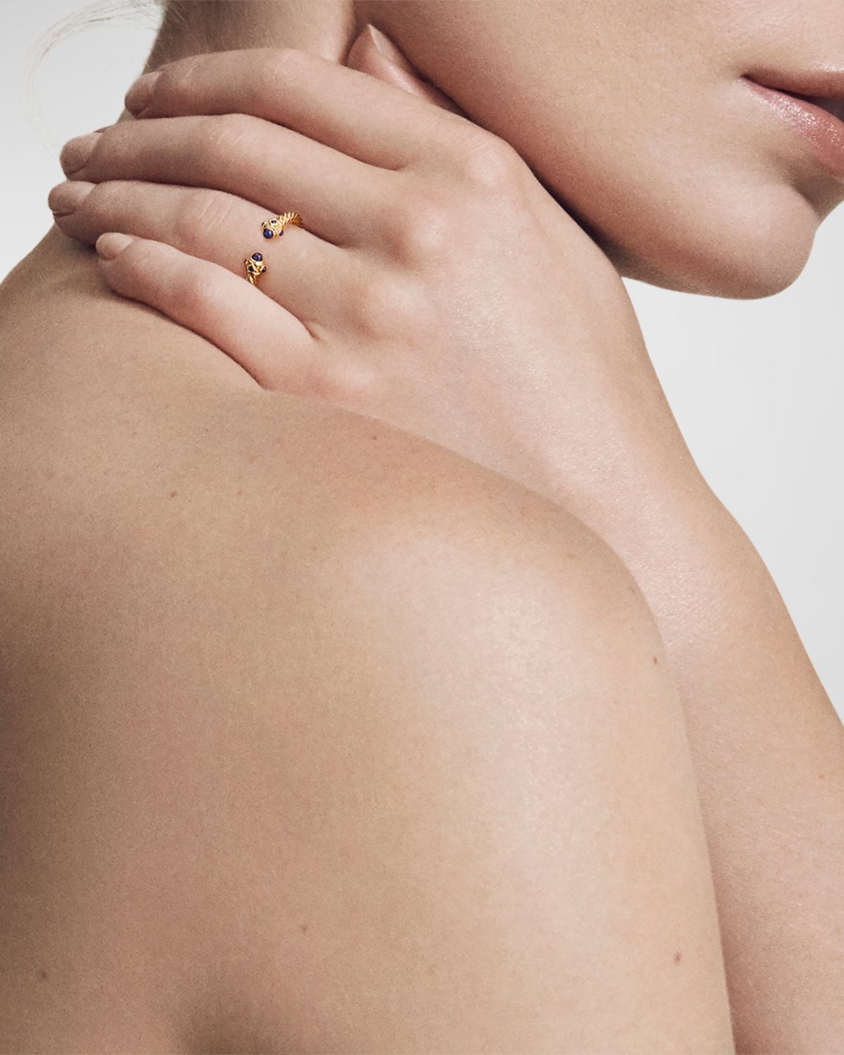 David Yurman Renaissance Ring with Gemstone in 18K Gold