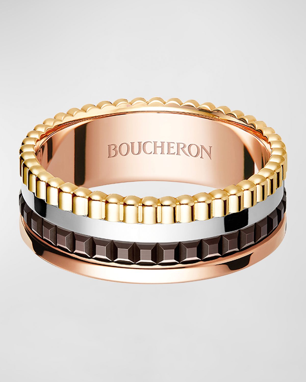Boucheron Quatre 18K Gold Classique Small Band Ring
