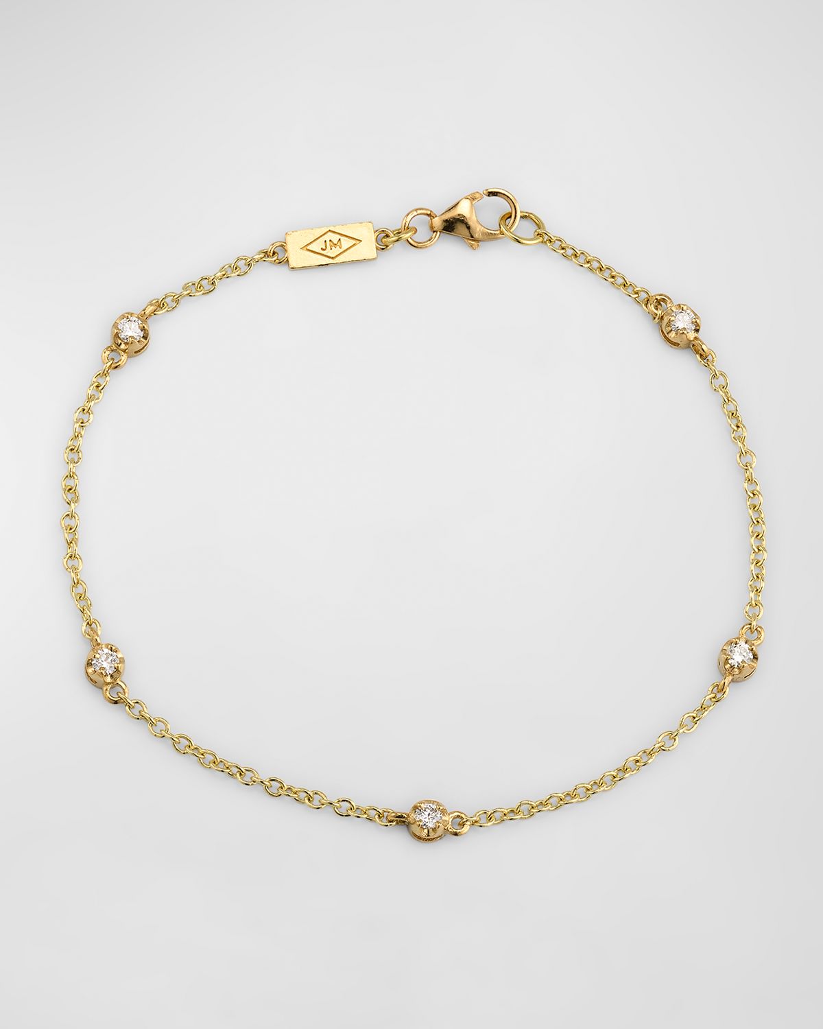 Jennifer Meyer 5 Illusion-Set Diamond Bracelet
