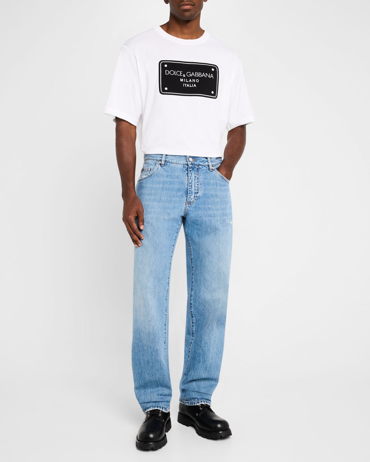 Dolce & Gabbana Men 's Prima Straight-Leg Jeans