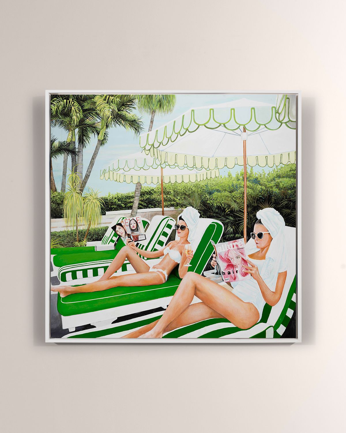 RFA Fine Art "The Colony Pool" Giclee | Thumbnail 3 RFA Fine Art "The Colony Pool" Giclee | Thumbnail 3