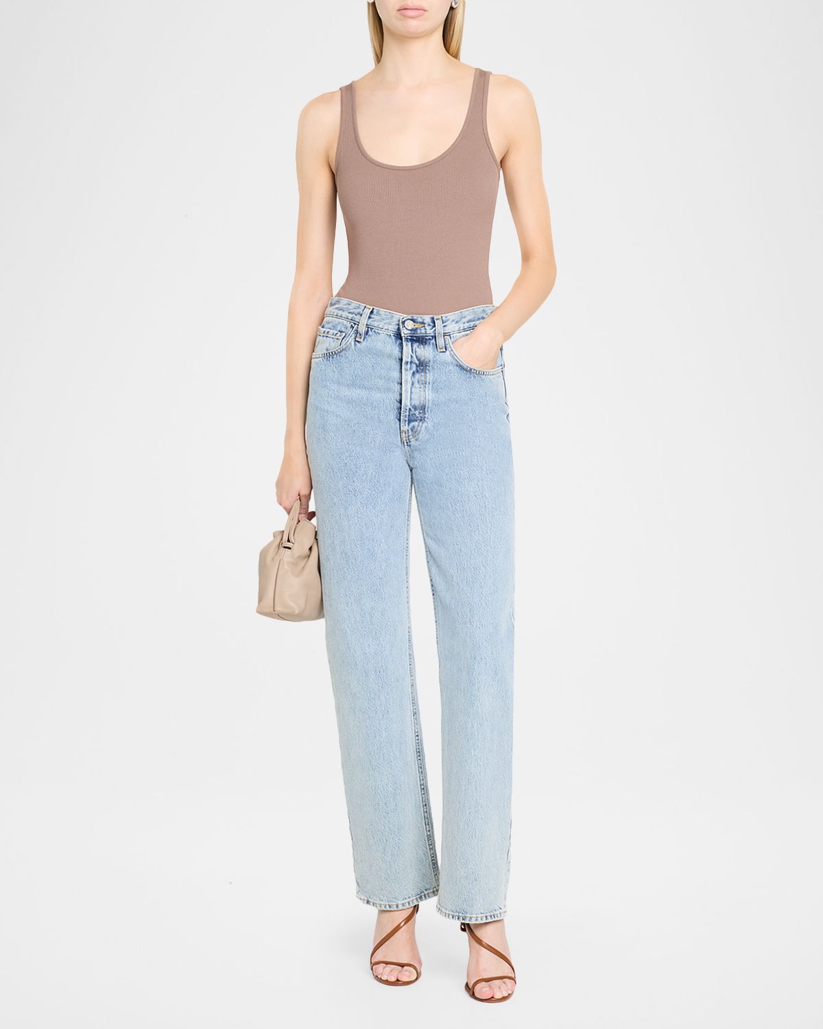 L 'Agence Nica Scoop-Neck Tank Bodysuit | Thumbnail 6