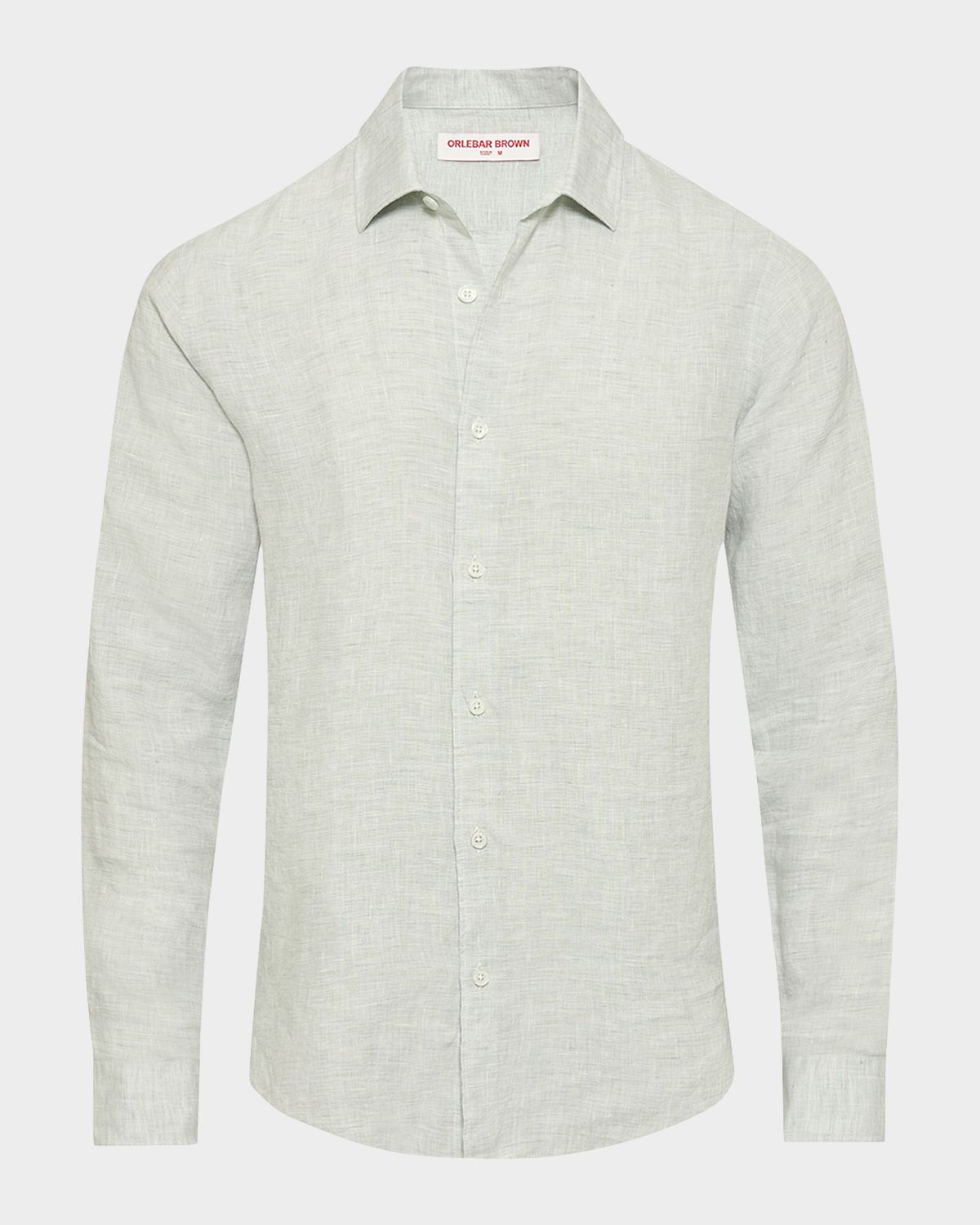Orlebar Brown Men 's Giles Linen Sport Shirt | Thumbnail 5 Orlebar Brown Men 's Giles Linen Sport Shirt | Thumbnail 5