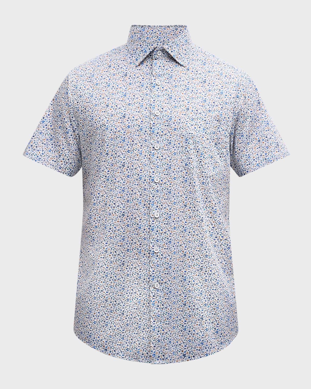 Rodd & Gunn Men 's Gale Ditzy Floral Short-Sleeve Shirt