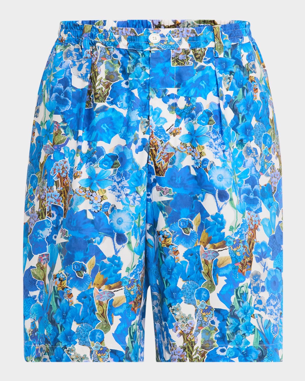 Marni Men 's Patterned Drawstring Shorts