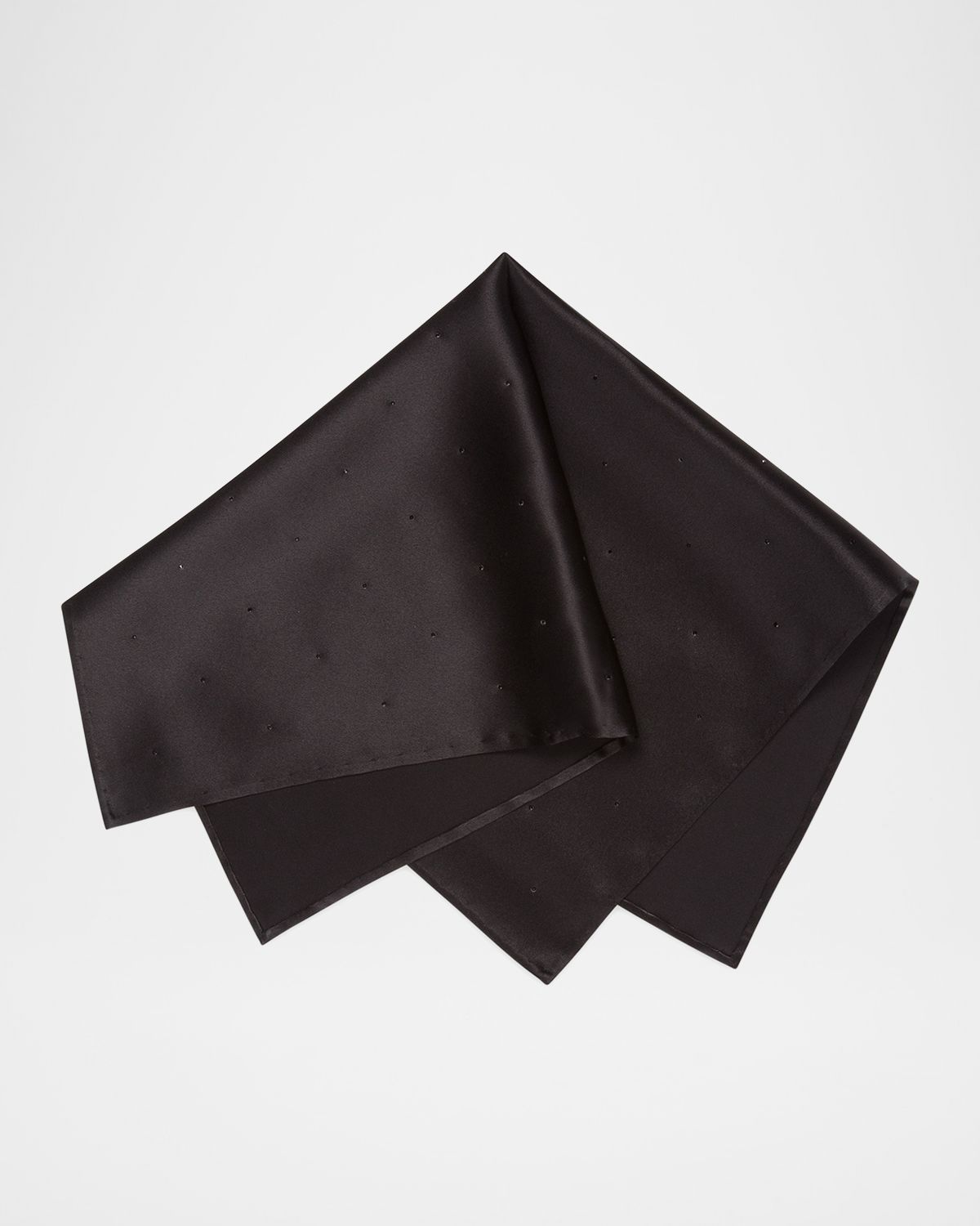 Stefano Ricci Men 's Crystal-Embellished Silk Pocket Square