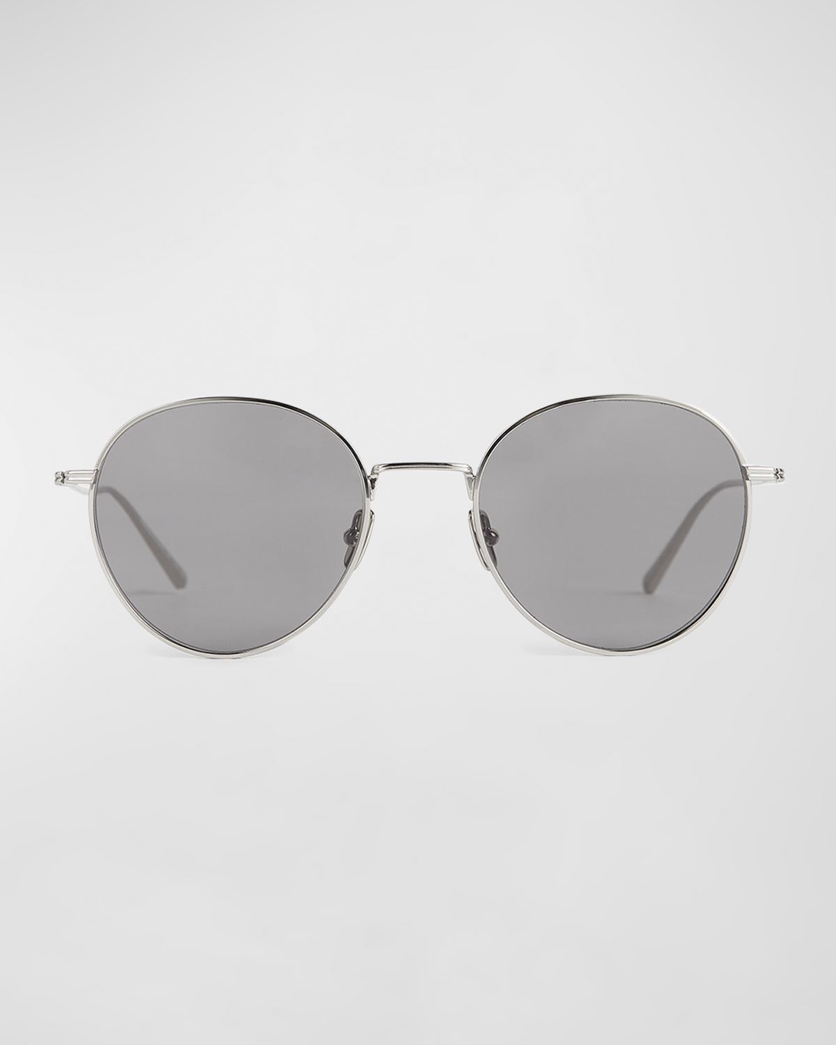 Toteme The Rounds Stainless Steel Round Sunglasses | Thumbnail 4 Toteme The Rounds Stainless Steel Round Sunglasses | Thumbnail 4