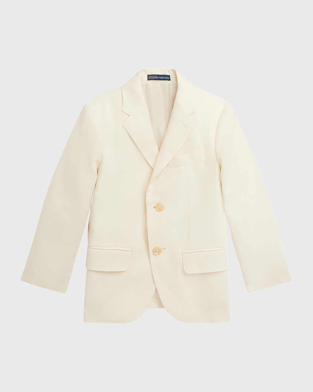 Ralph Lauren Boy 's Solid Linen Tailored Sport Coat, Size 4-7
