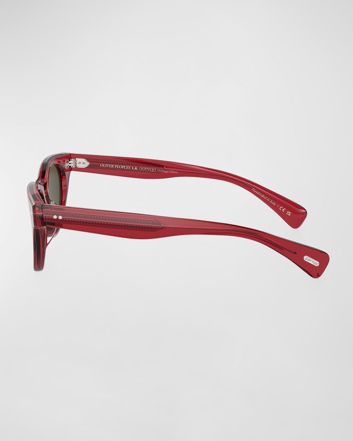 Oliver Peoples Avelin Havana Acetate Butterfly Sunglasses