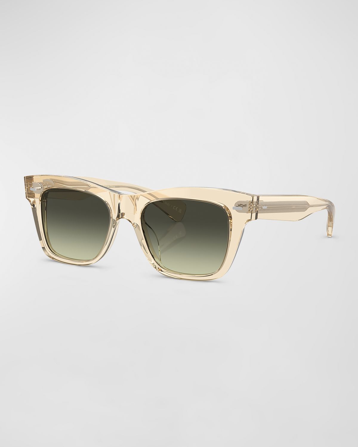 Oliver Peoples Ms. Oliver Gradient Acetate Square Sunglasses | Thumbnail 5