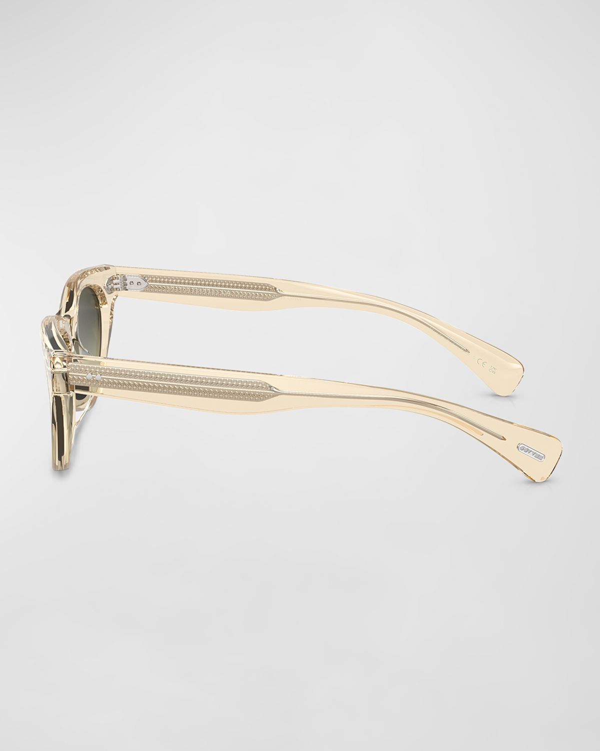 Oliver Peoples Avelin Gradient Acetate Butterfly Sunglasses