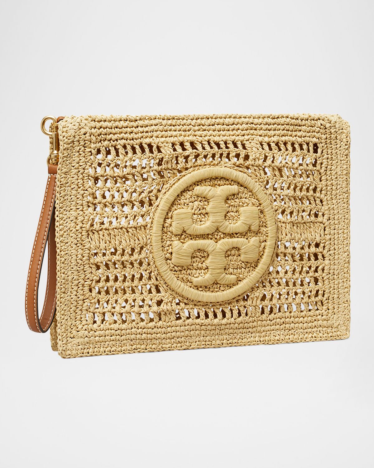Tory Burch Ella Crochet Pouch Wristlet