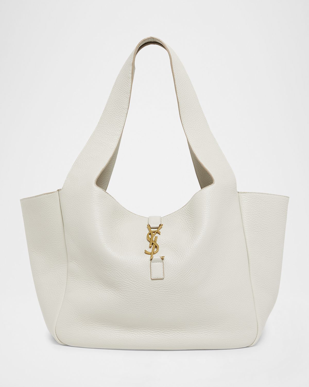 Saint Laurent Le 5 À 7 Bea YSL Tote Bag in Deer Leather