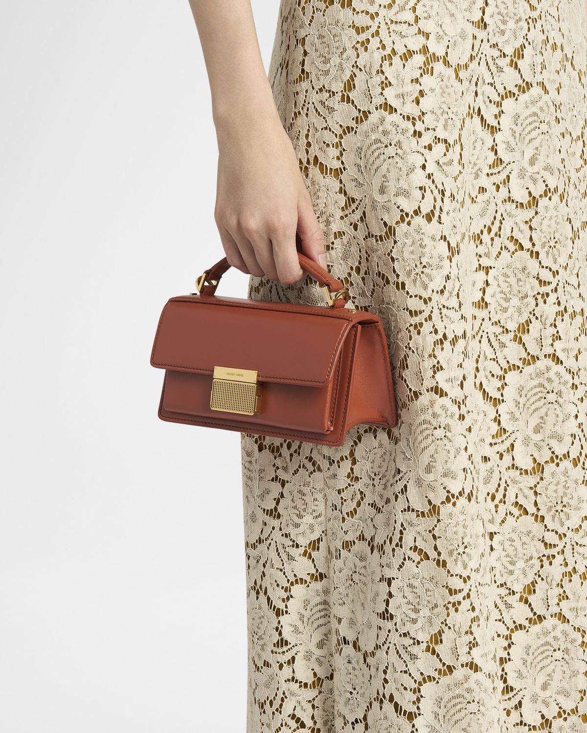 Golden Goose Venezia Small Flap Leather Crossbody Bag