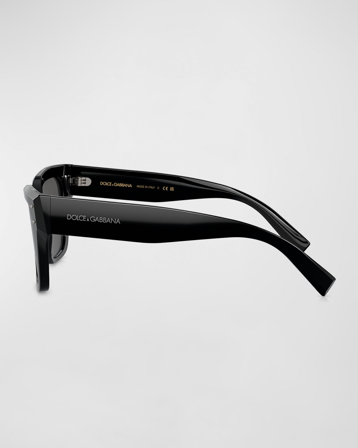 Dolce & Gabbana Monochrome Acetate & Plastic Butterfly Sunglasses