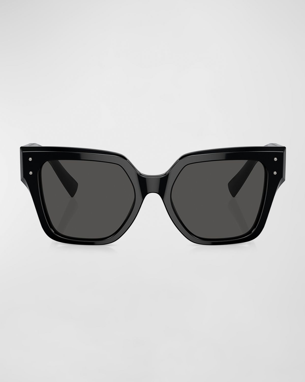 Dolce & Gabbana Monochrome Acetate & Plastic Butterfly Sunglasses
