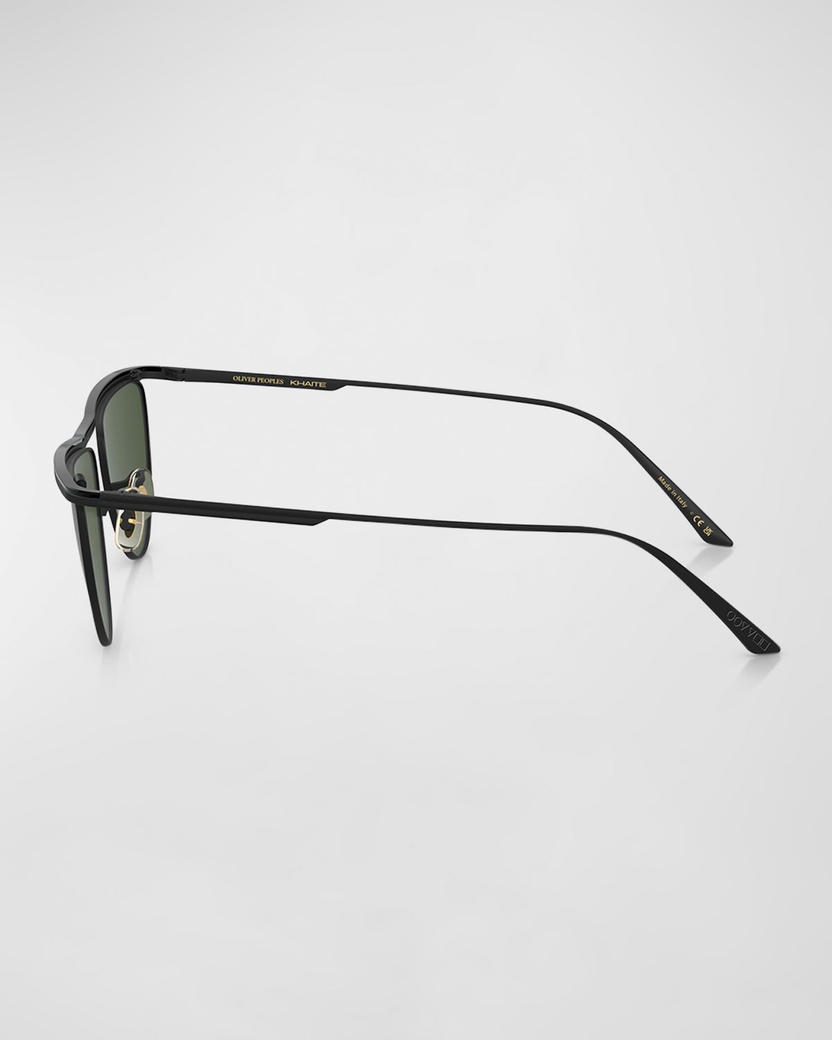 KHAITE x Oliver Peoples Sleek Metal Windsor Rim Sunglasses