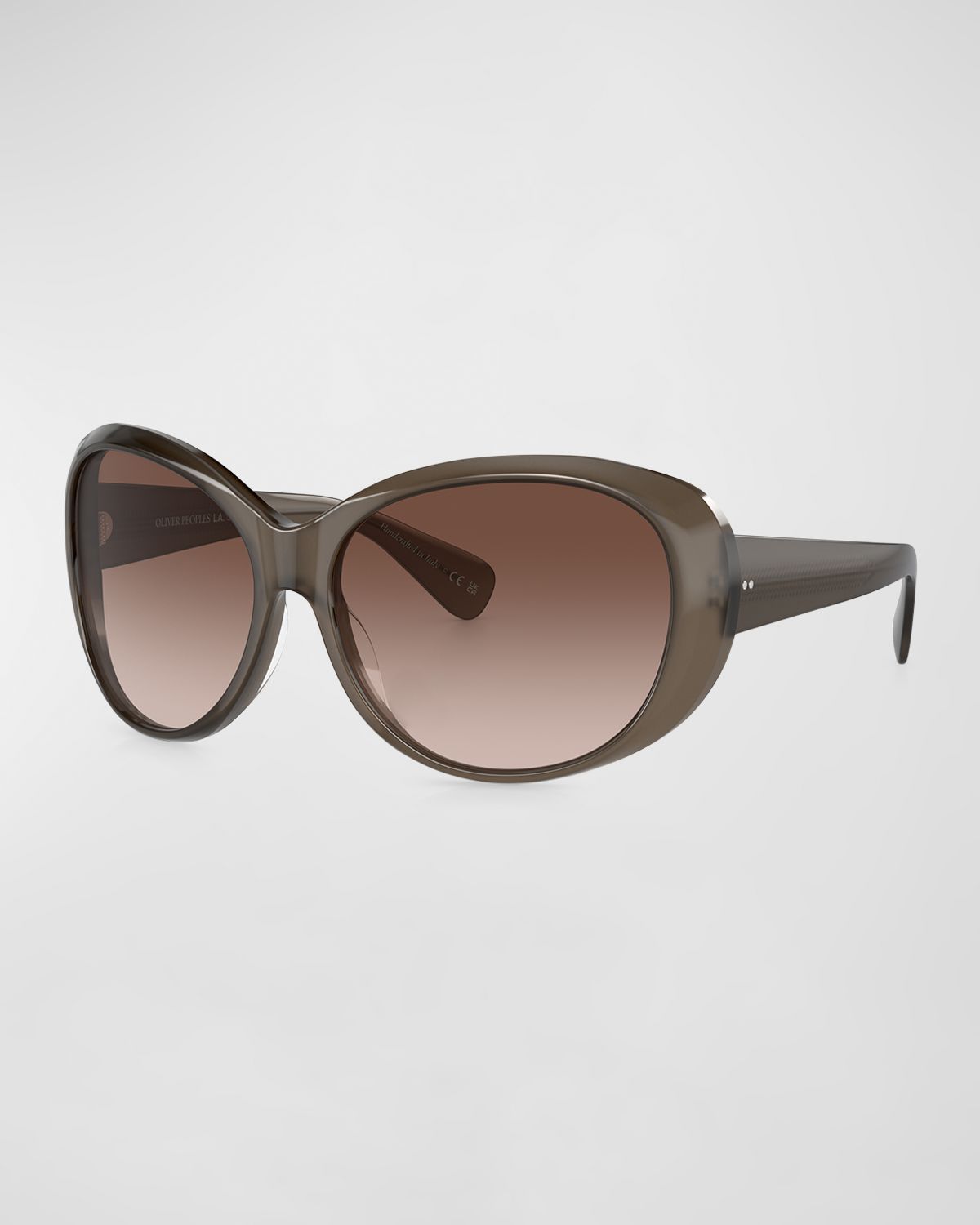 Oliver Peoples Maridan Gradient Acetate & Plastic Round Sunglasses | Thumbnail 5