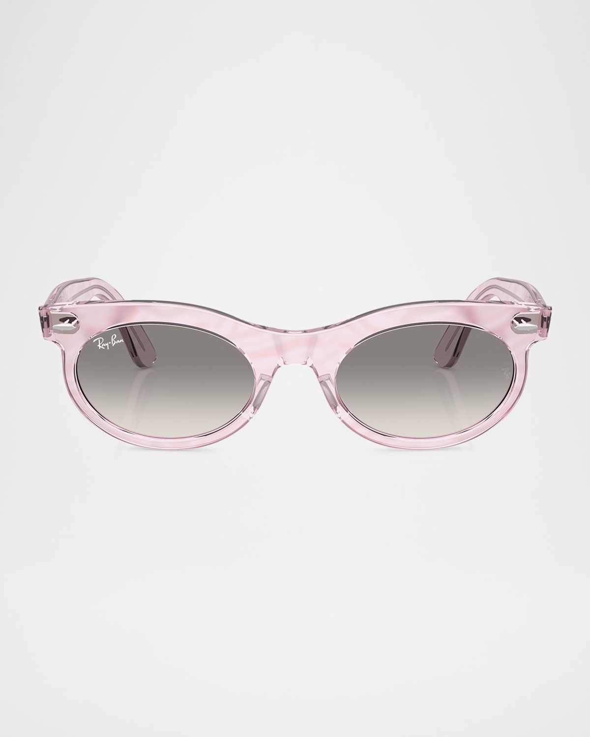 Ray-Ban Wayfarer Oval Gradient Propionate Sunglasses, 53mm