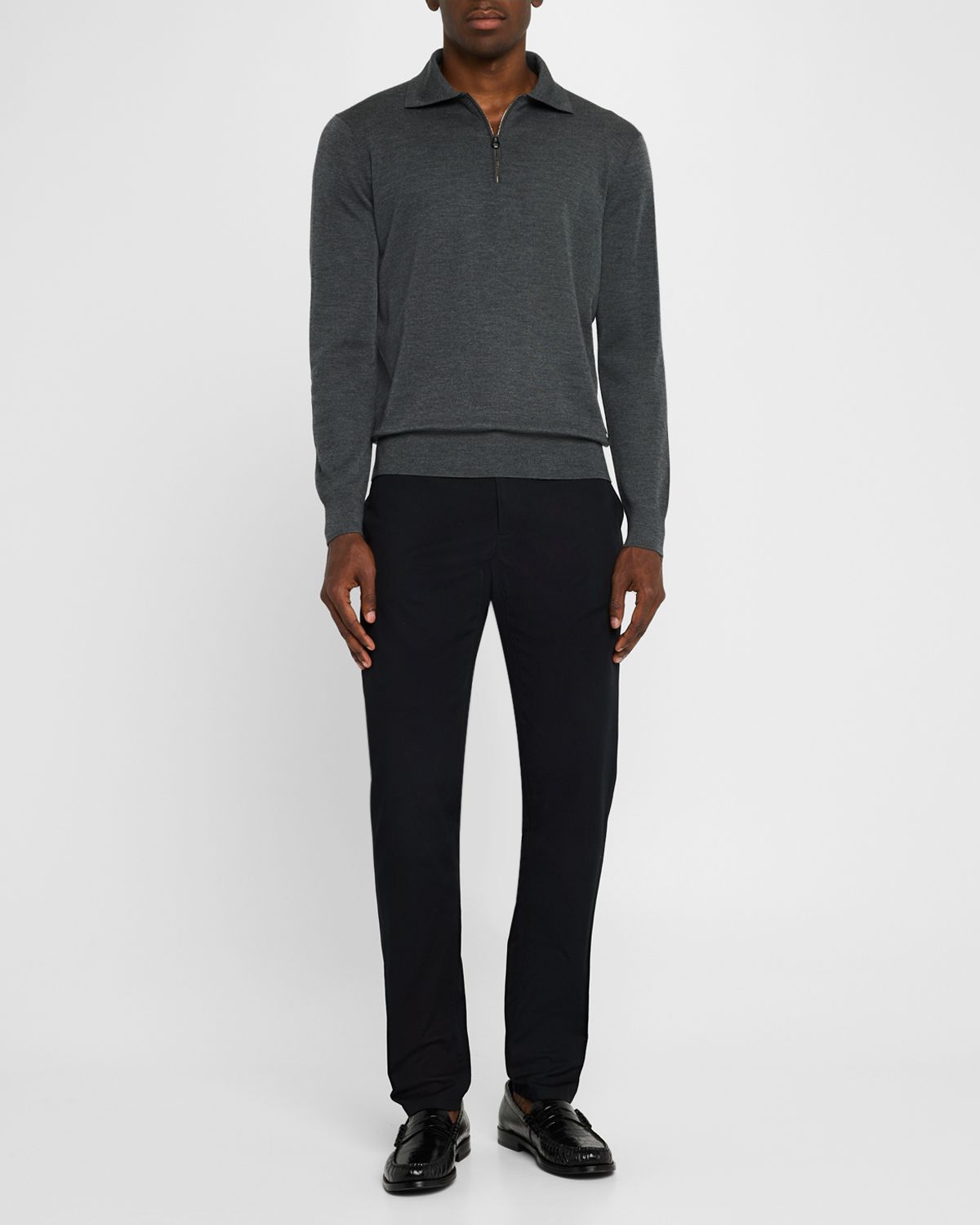 Stefano Ricci Men 's Cashmere Polo Sweater