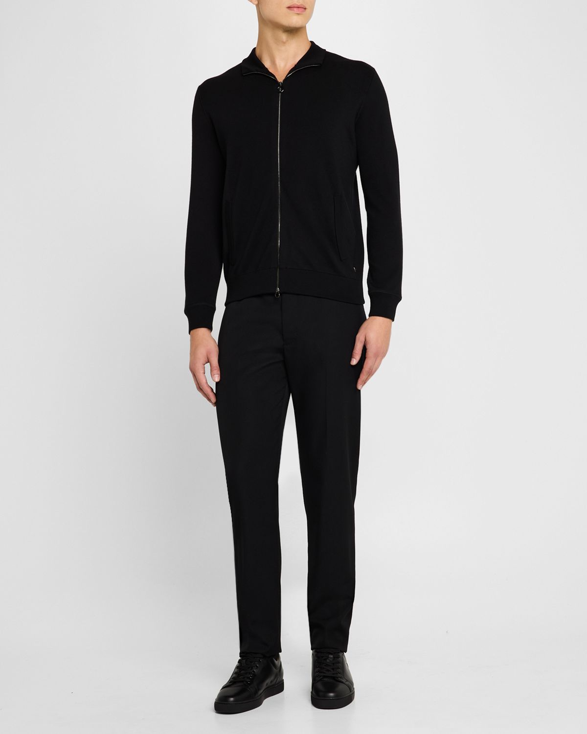 Stefano Ricci Men 's Cashmere Full-Zip Sweater