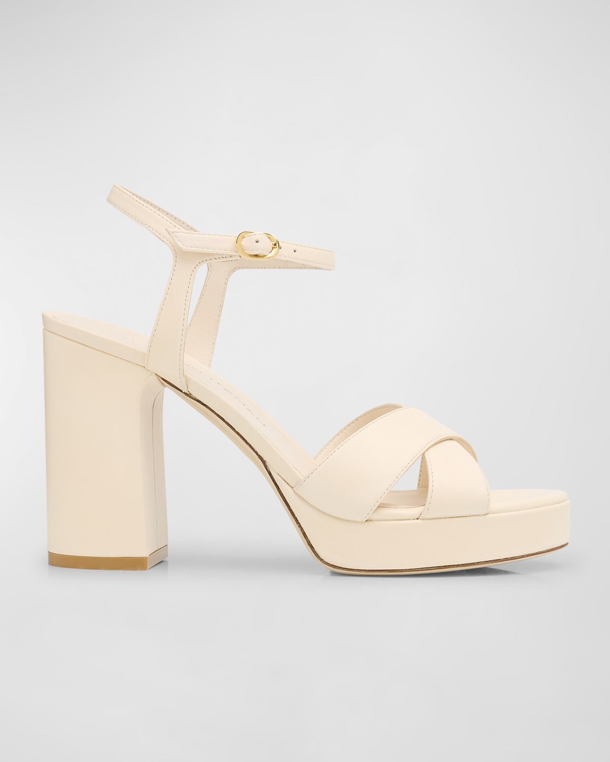Stuart Weitzman Dayna Leather Crisscross Platform Sandals | Thumbnail 7 Stuart Weitzman Dayna Leather Crisscross Platform Sandals | Thumbnail 7