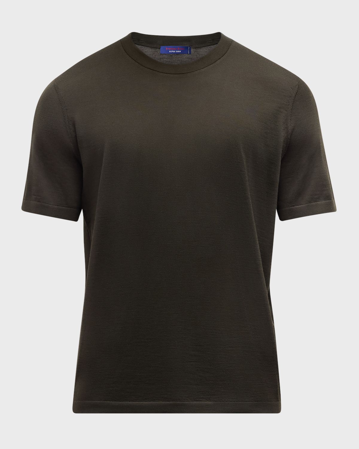 Stefano Ricci Men 's Cashmere Crewneck T-Shirt