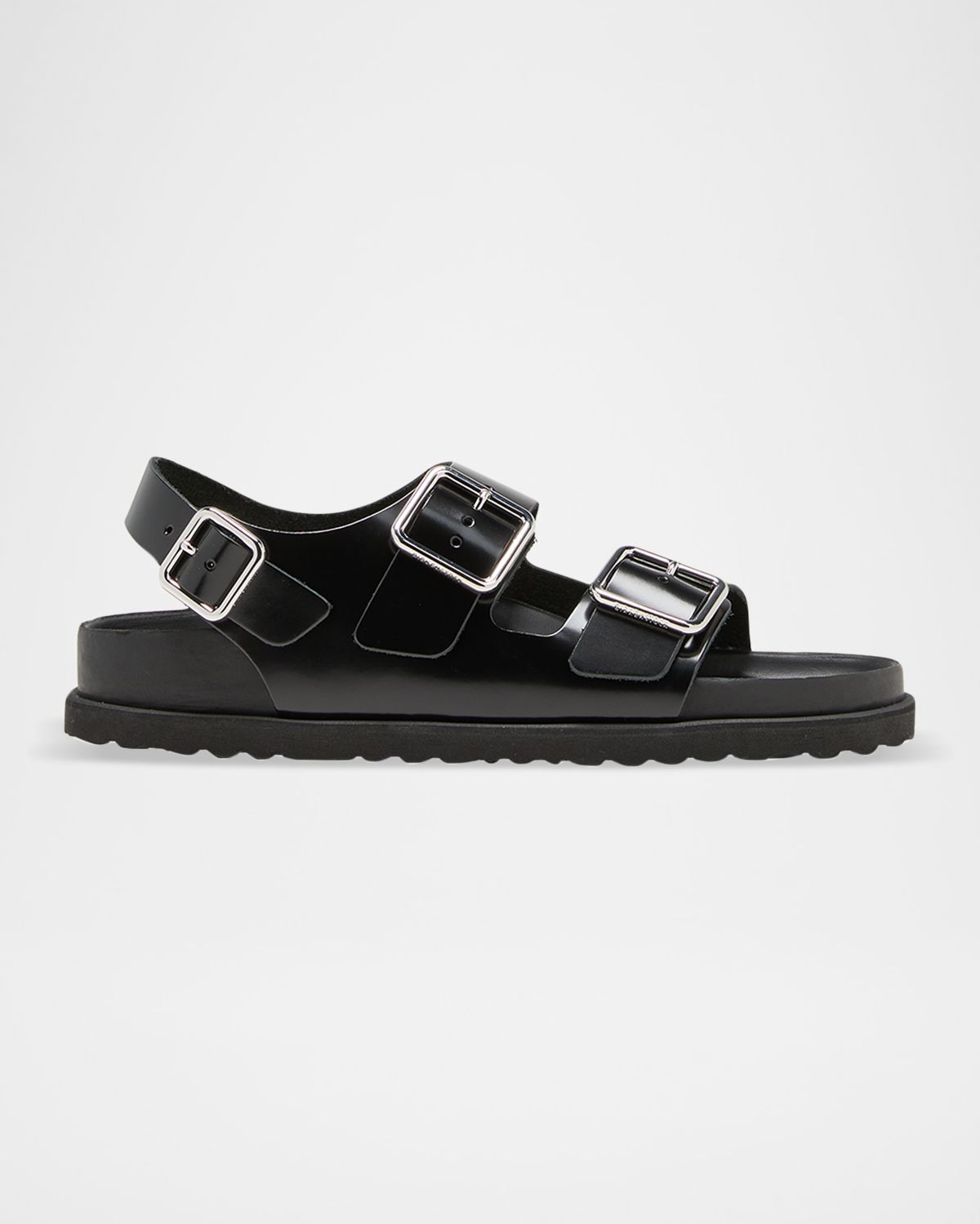 BIRKENSTOCK Milano Leather Dual-Buckle Slingback Sandals | Thumbnail 3 BIRKENSTOCK Milano Leather Dual-Buckle Slingback Sandals | Thumbnail 3