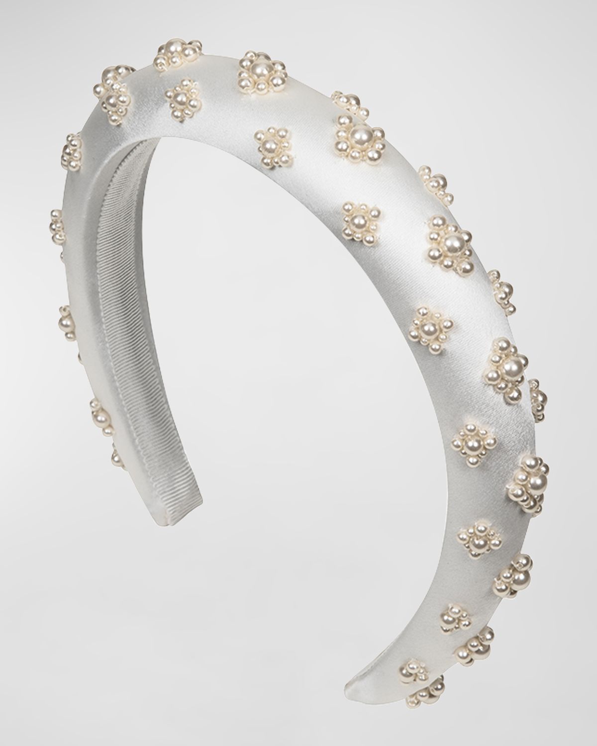 Jennifer Behr Margot Pearly Padded Headband