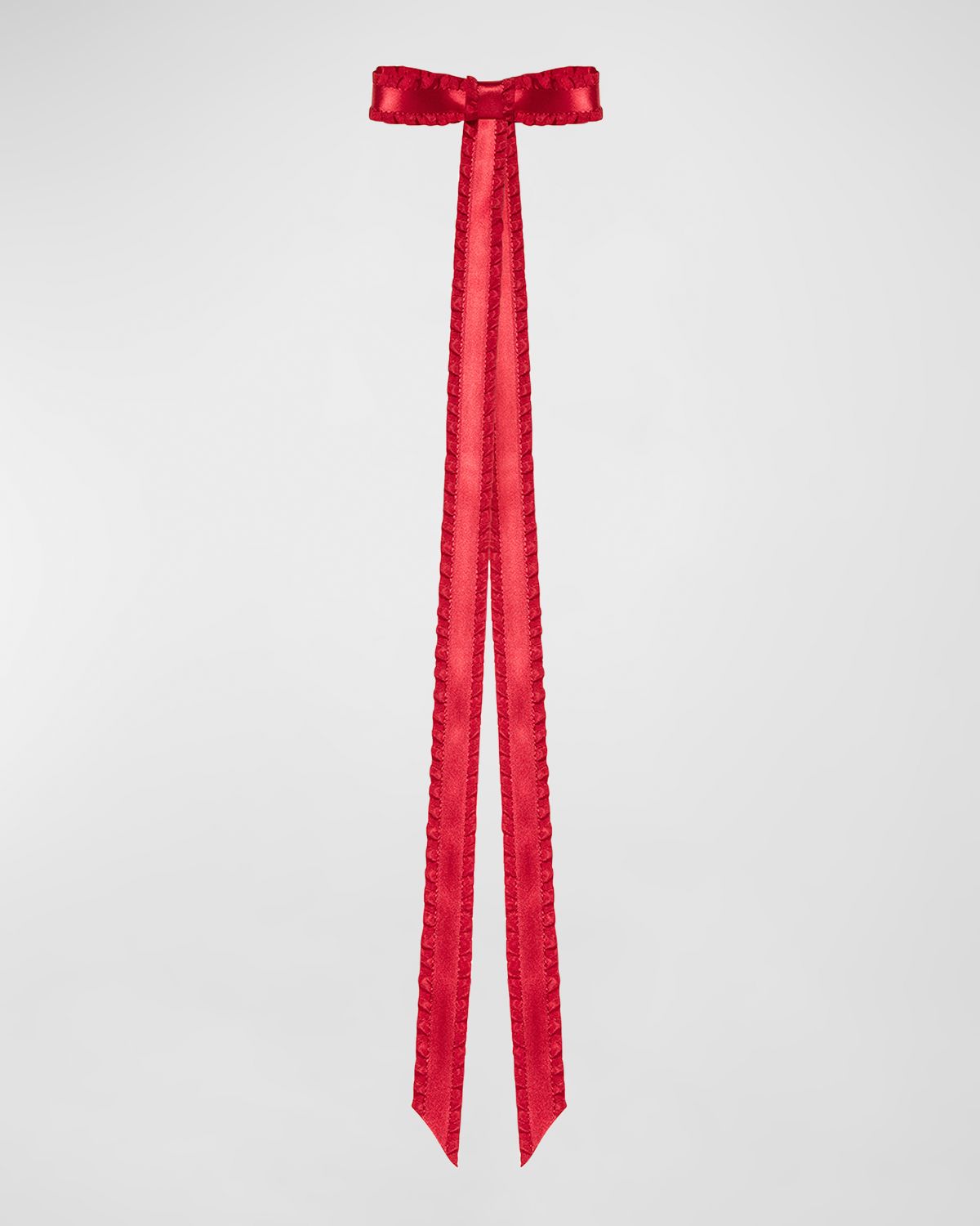 Jennifer Behr Mabel Pleated Bow Barrette