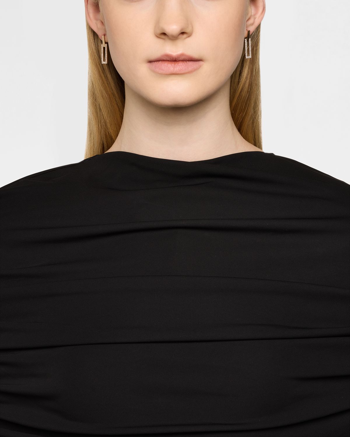 Lana 14K Gold Flawless Open Tag Earrings