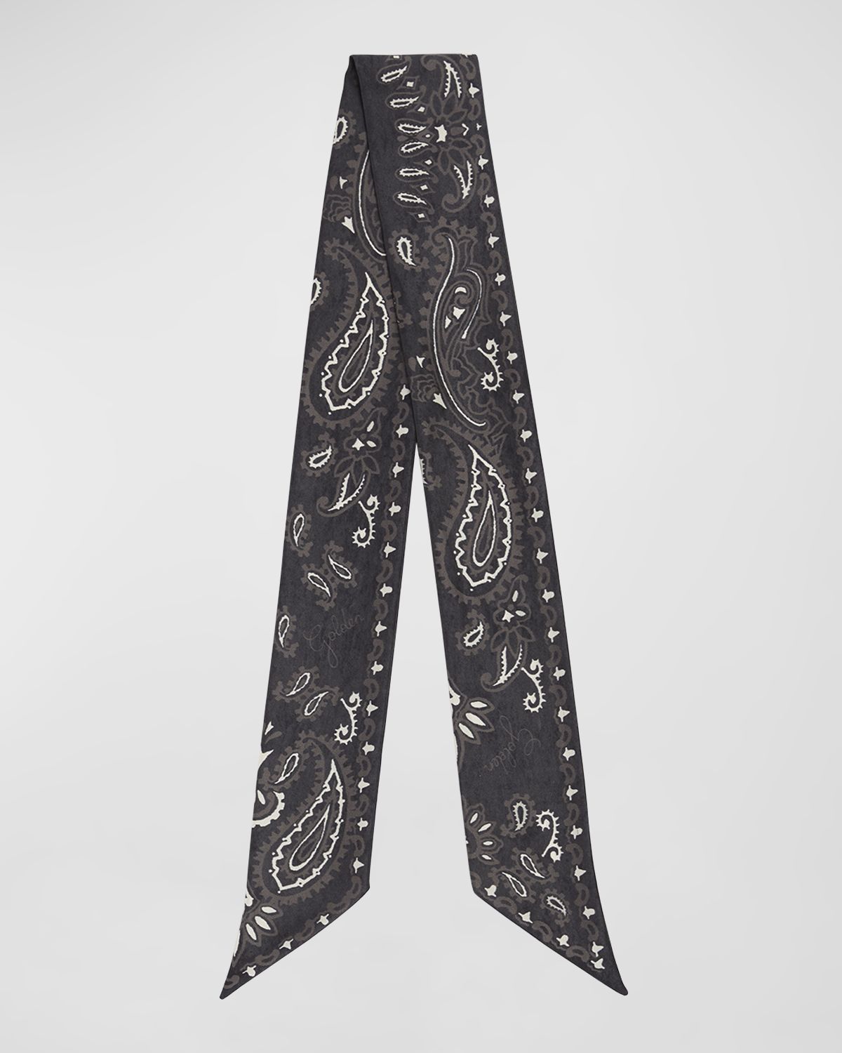 Golden Goose Journey Paisley Silk Twill Scarf | Thumbnail 4