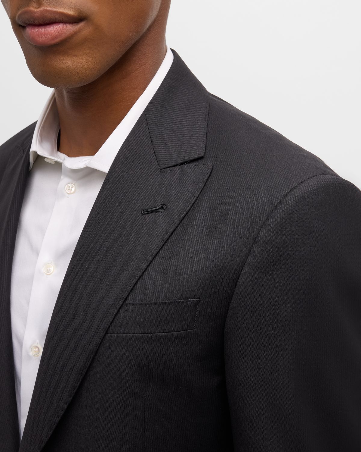 Giorgio Armani Men 's Tonal Pinstripe Suit