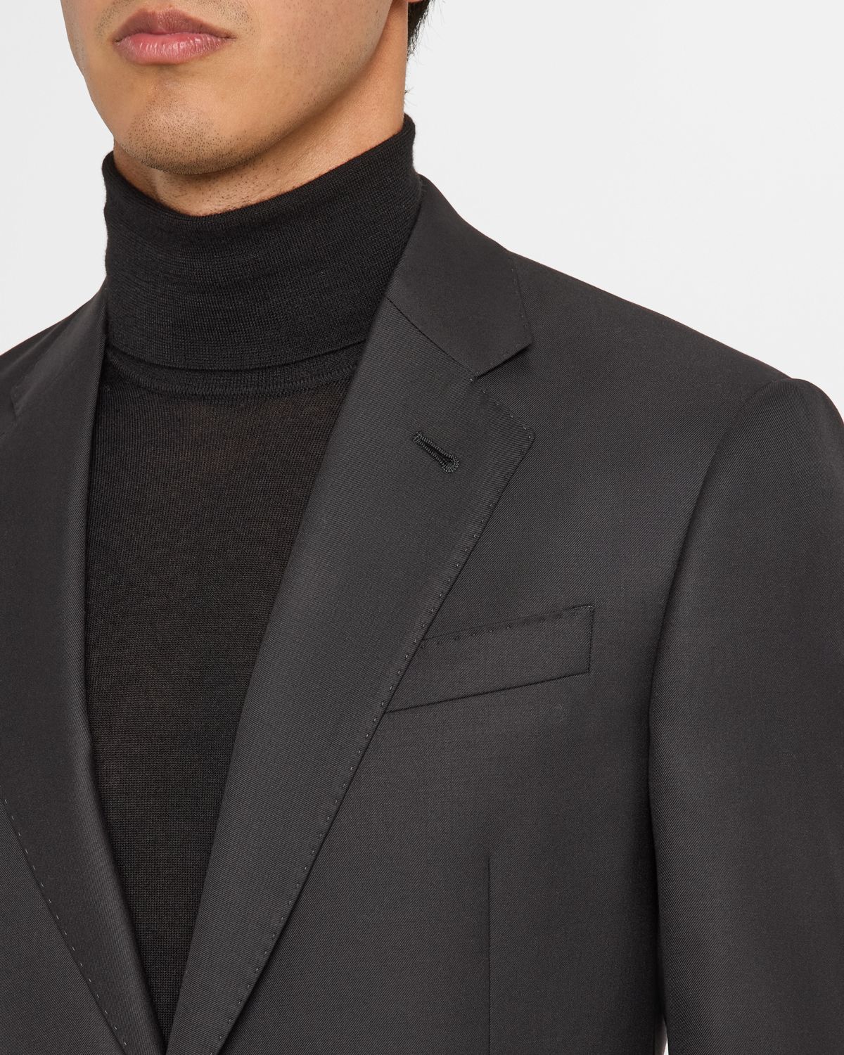 Giorgio Armani Men 's Basic Wool Two-Piece Suit