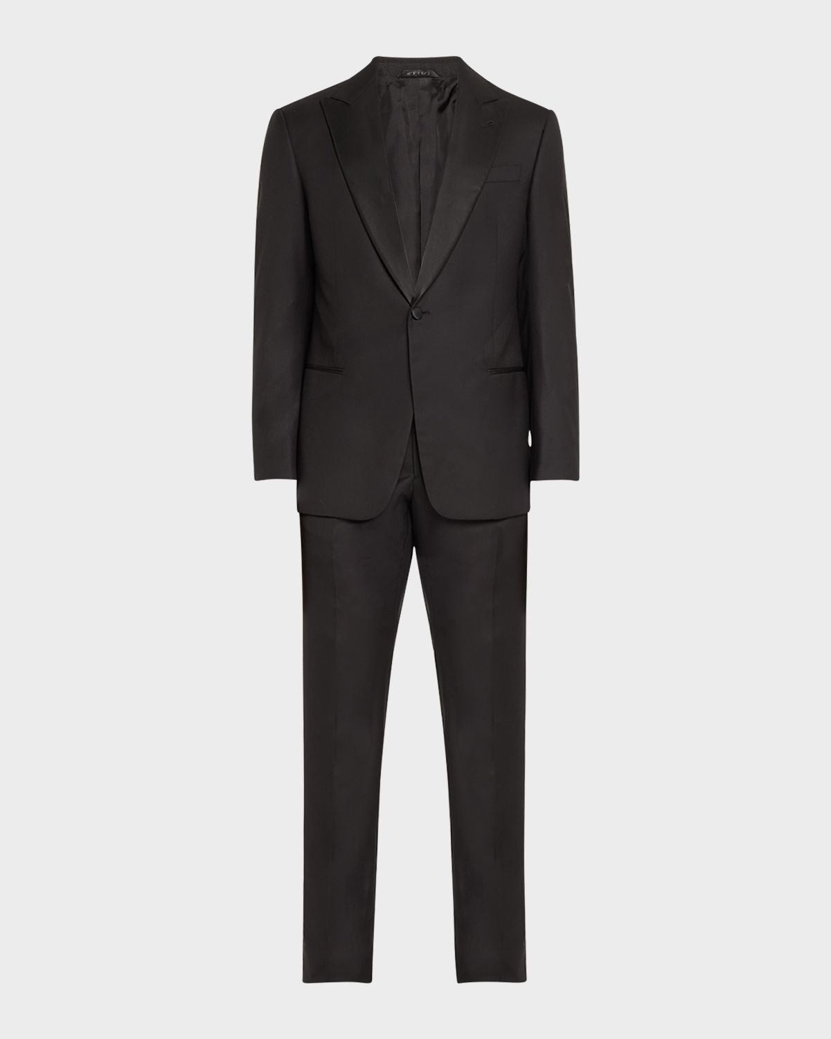 Giorgio Armani Men 's Wool Satin-Lapel Two-Piece Tuxedo Set | Thumbnail 10 Giorgio Armani Men 's Wool Satin-Lapel Two-Piece Tuxedo Set | Thumbnail 10