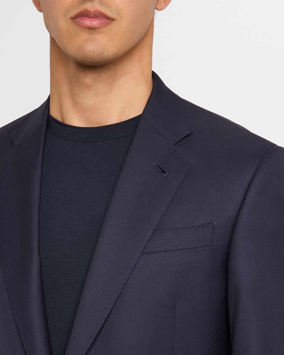Giorgio Armani Wool Single-Breasted Suit