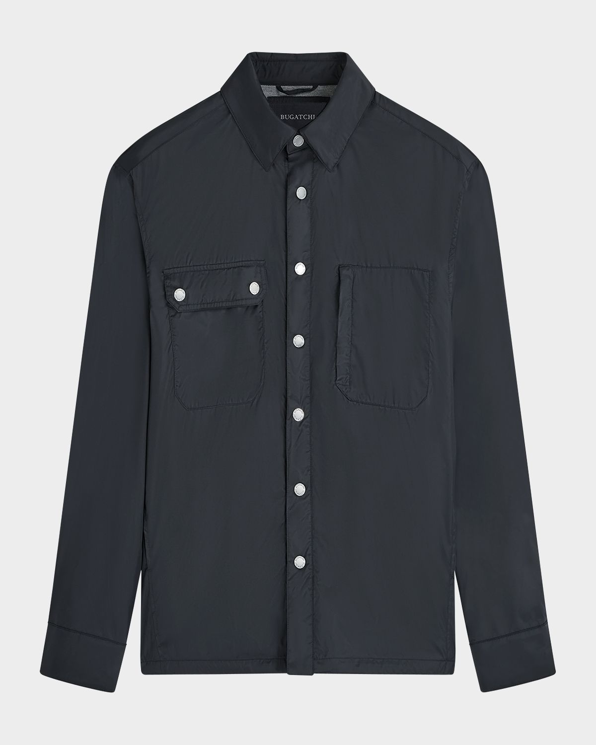 Bugatchi Men 's Nylon Shirt Jacket
