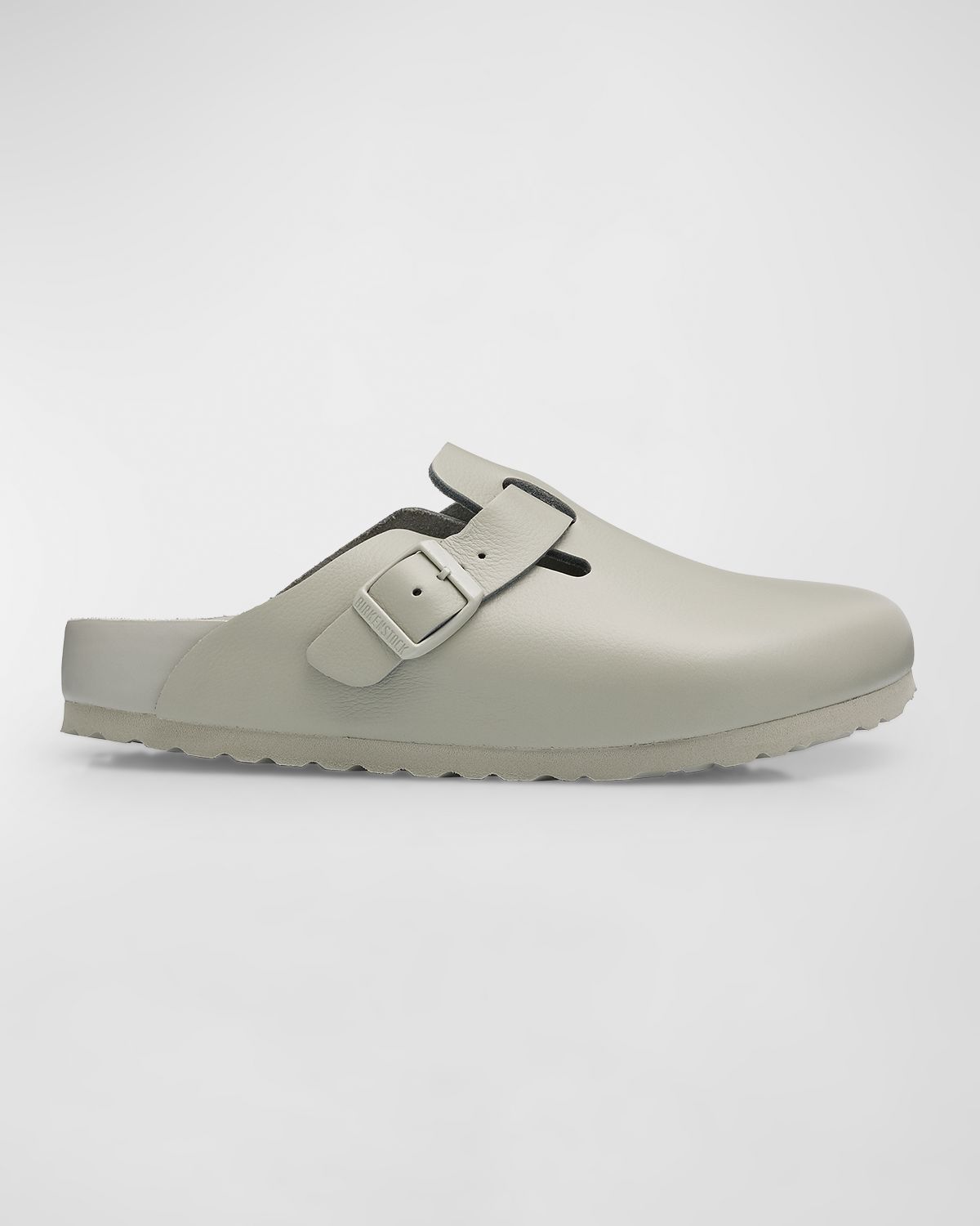 BIRKENSTOCK Boston Exquisite Leather Buckle Clogs