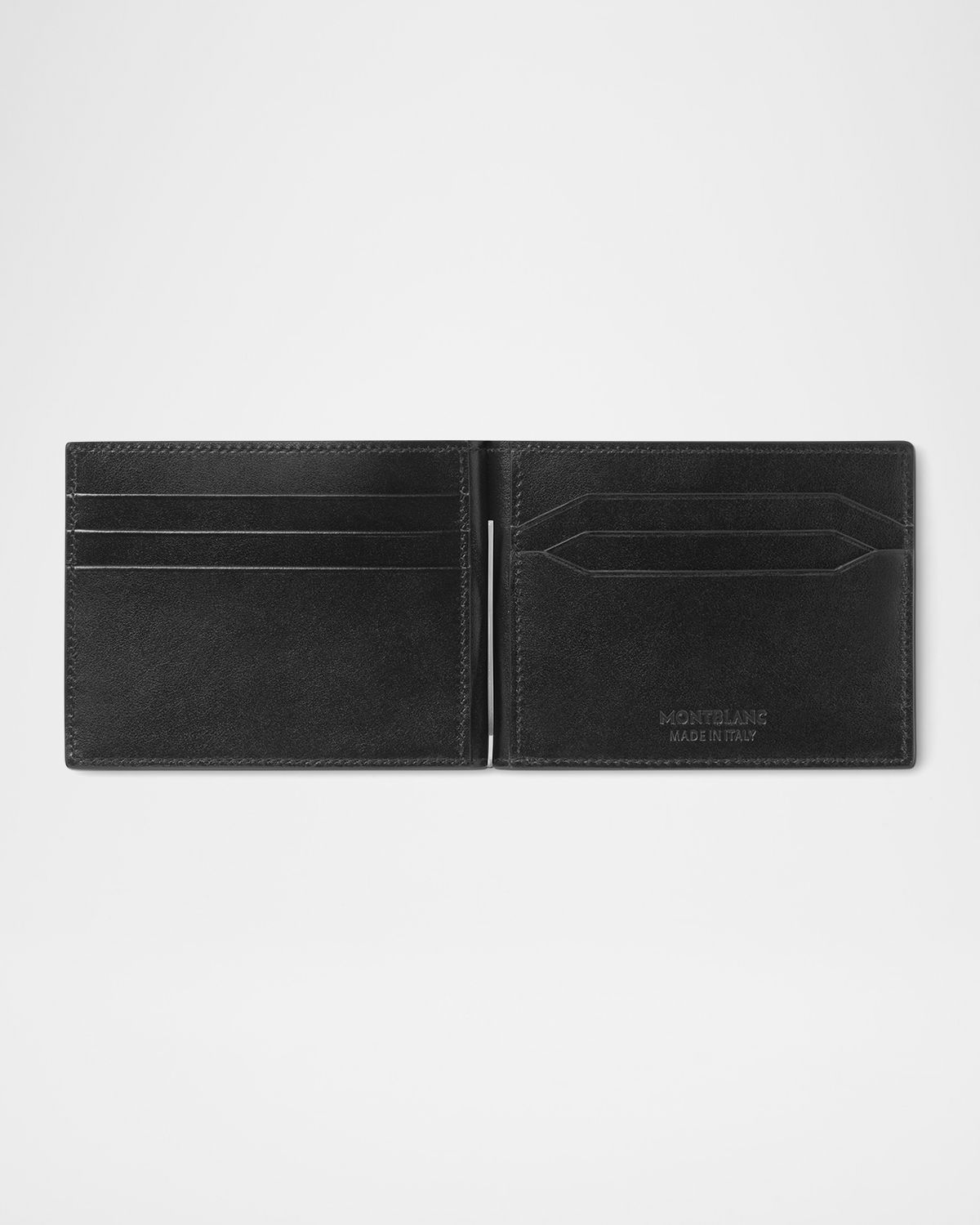 Montblanc Men 's Meisterstuck Bifold Wallet with Money Clip