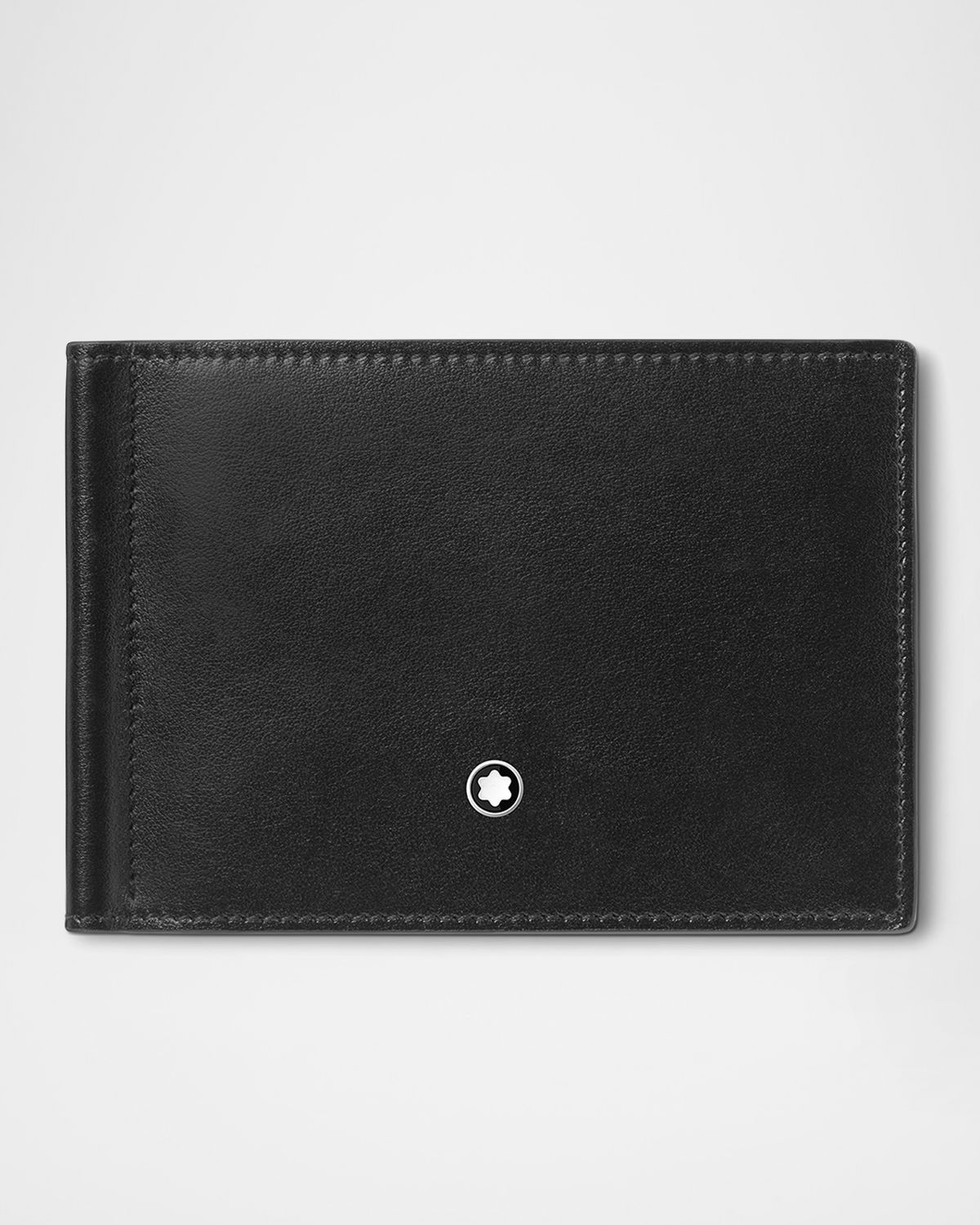 Montblanc Men 's Meisterstuck Bifold Wallet with Money Clip