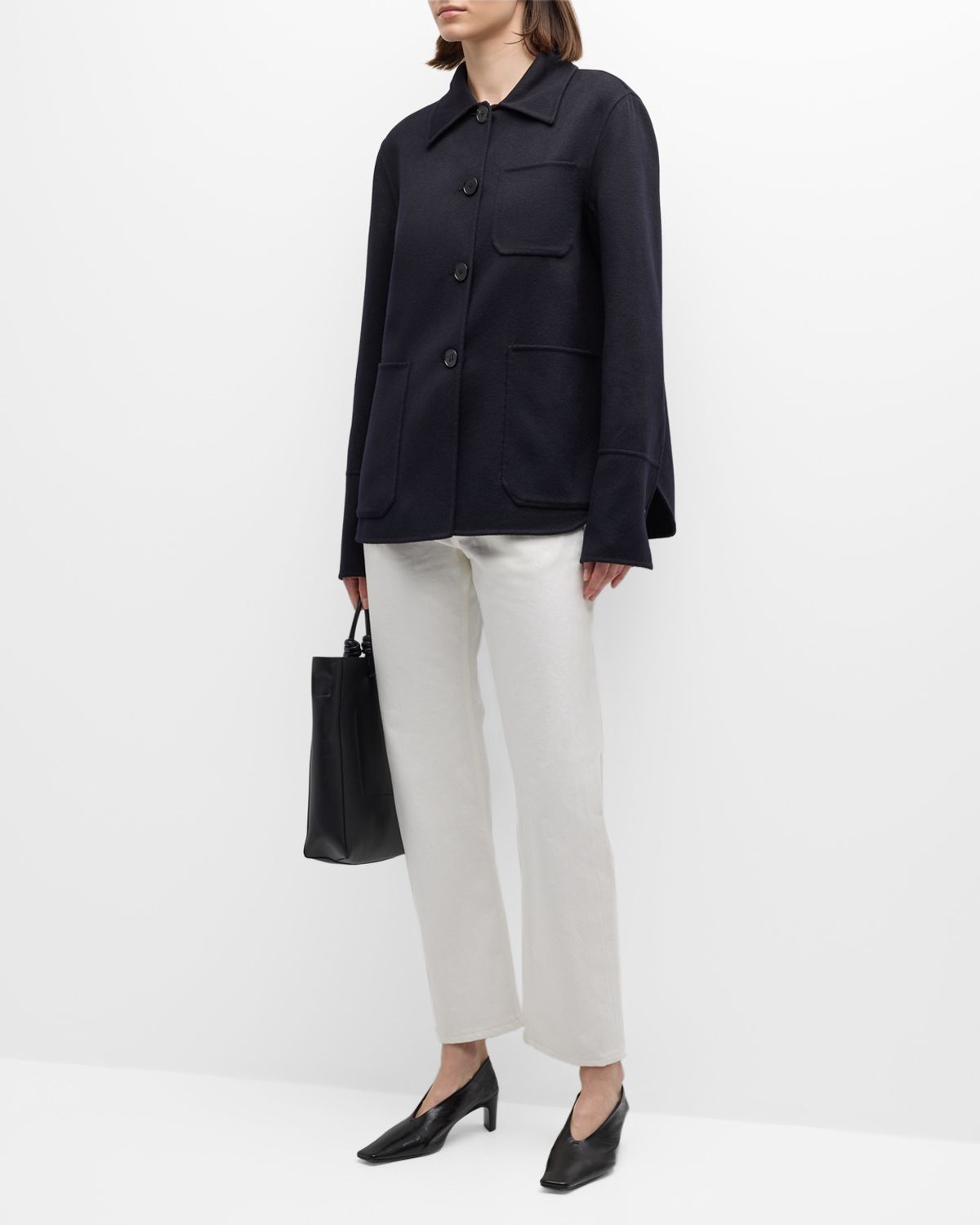 Jil Sander Cashmere Shirt Jacket