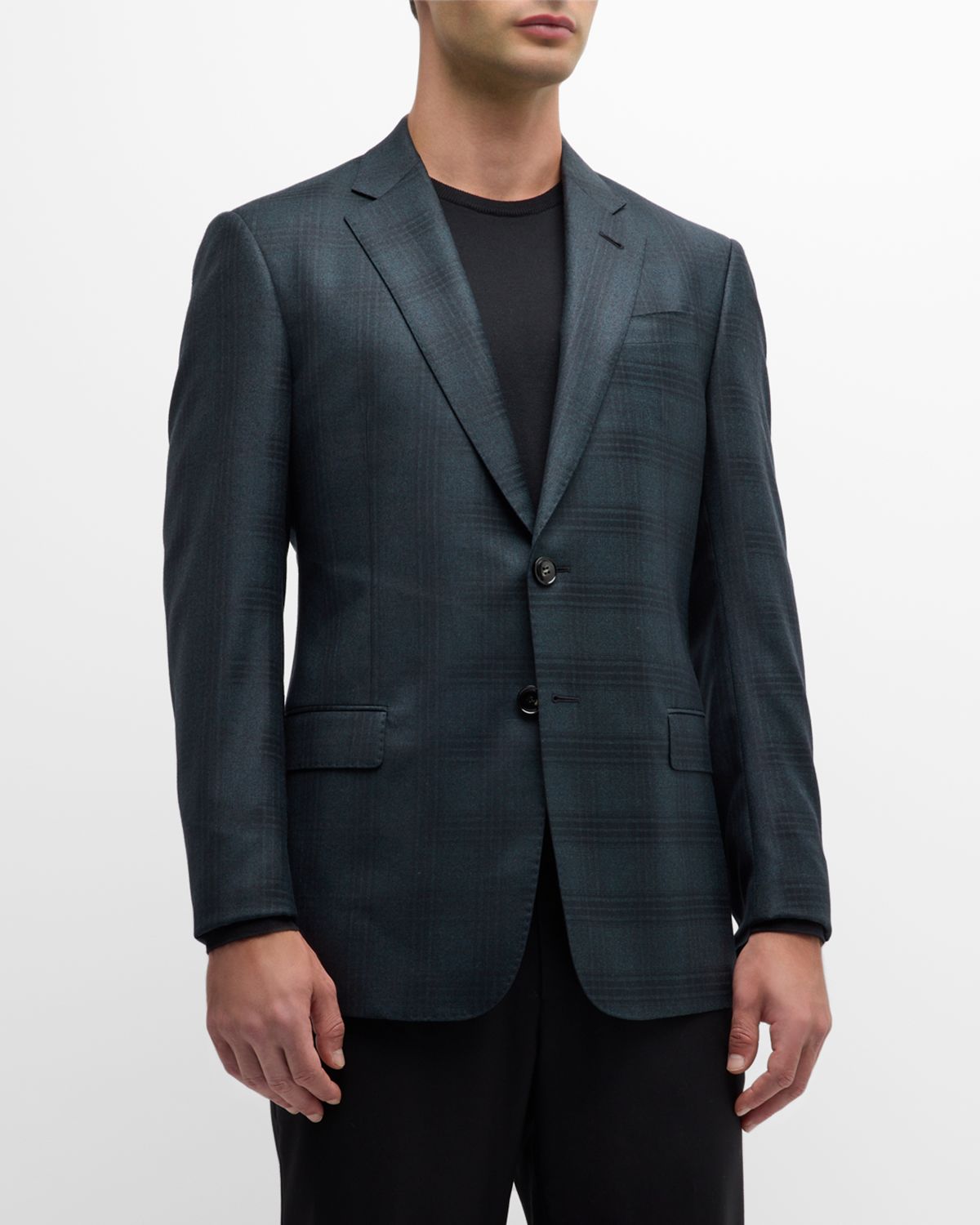 Giorgio Armani Men 's Soft Wool-Cashmere Sport Coat | Thumbnail 8 Giorgio Armani Men 's Soft Wool-Cashmere Sport Coat | Thumbnail 8