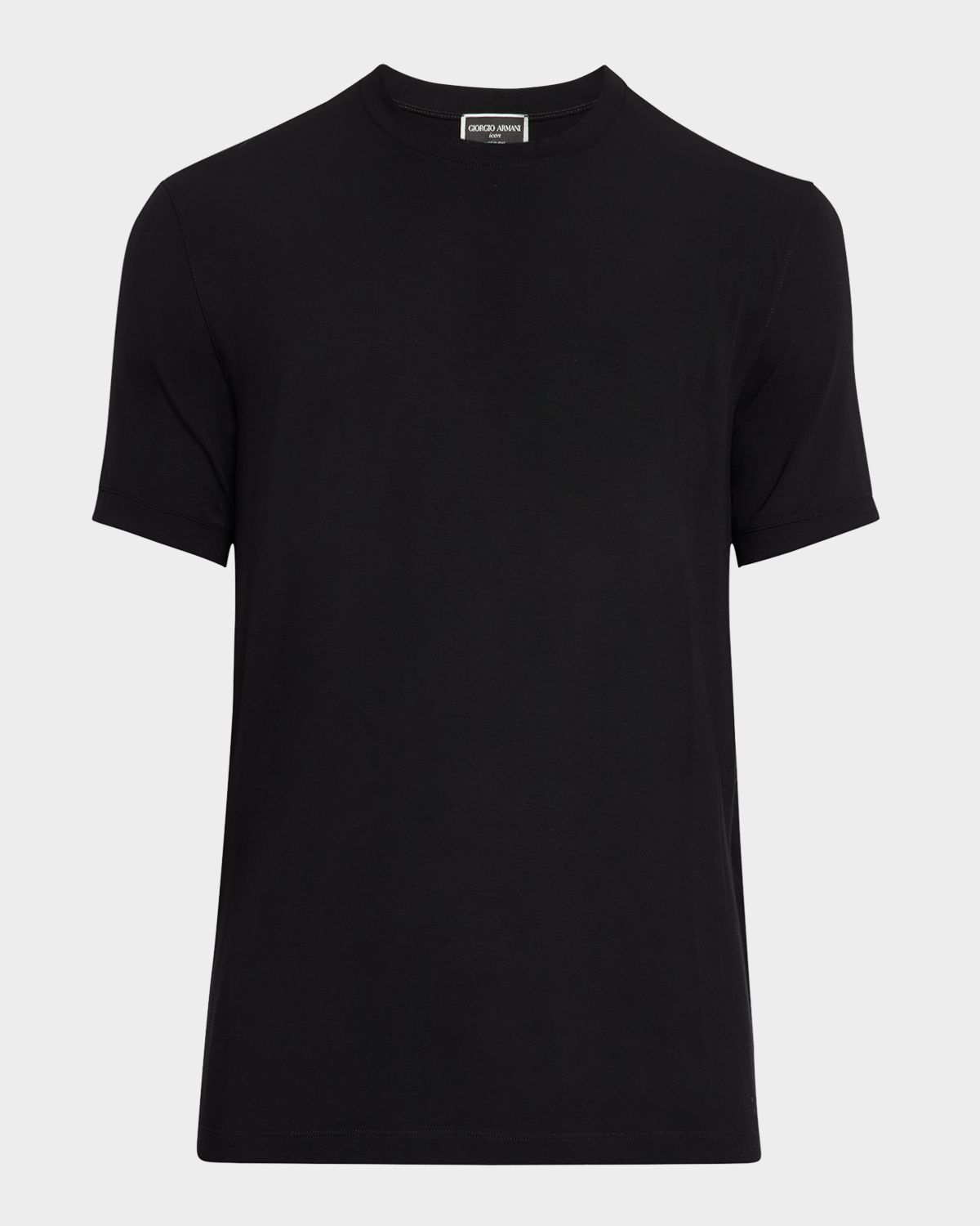 Giorgio Armani Men 's Textured Stretch T-Shirt