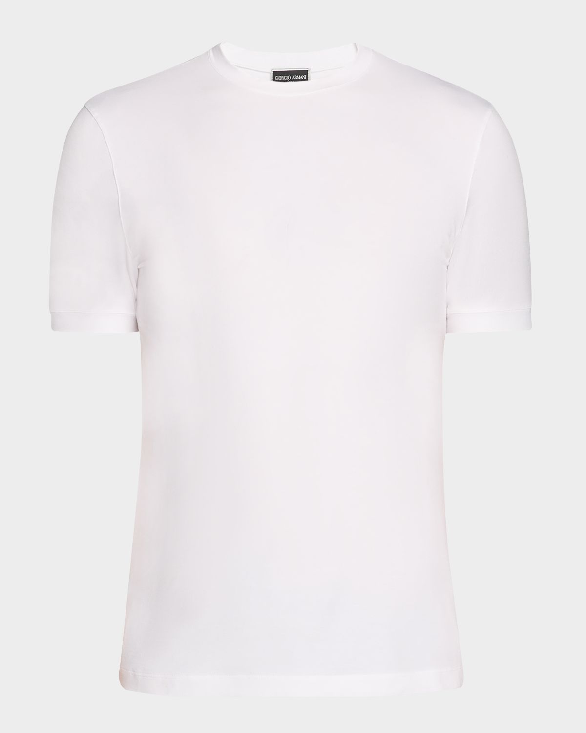 Giorgio Armani Men 's Textured Stretch T-Shirt