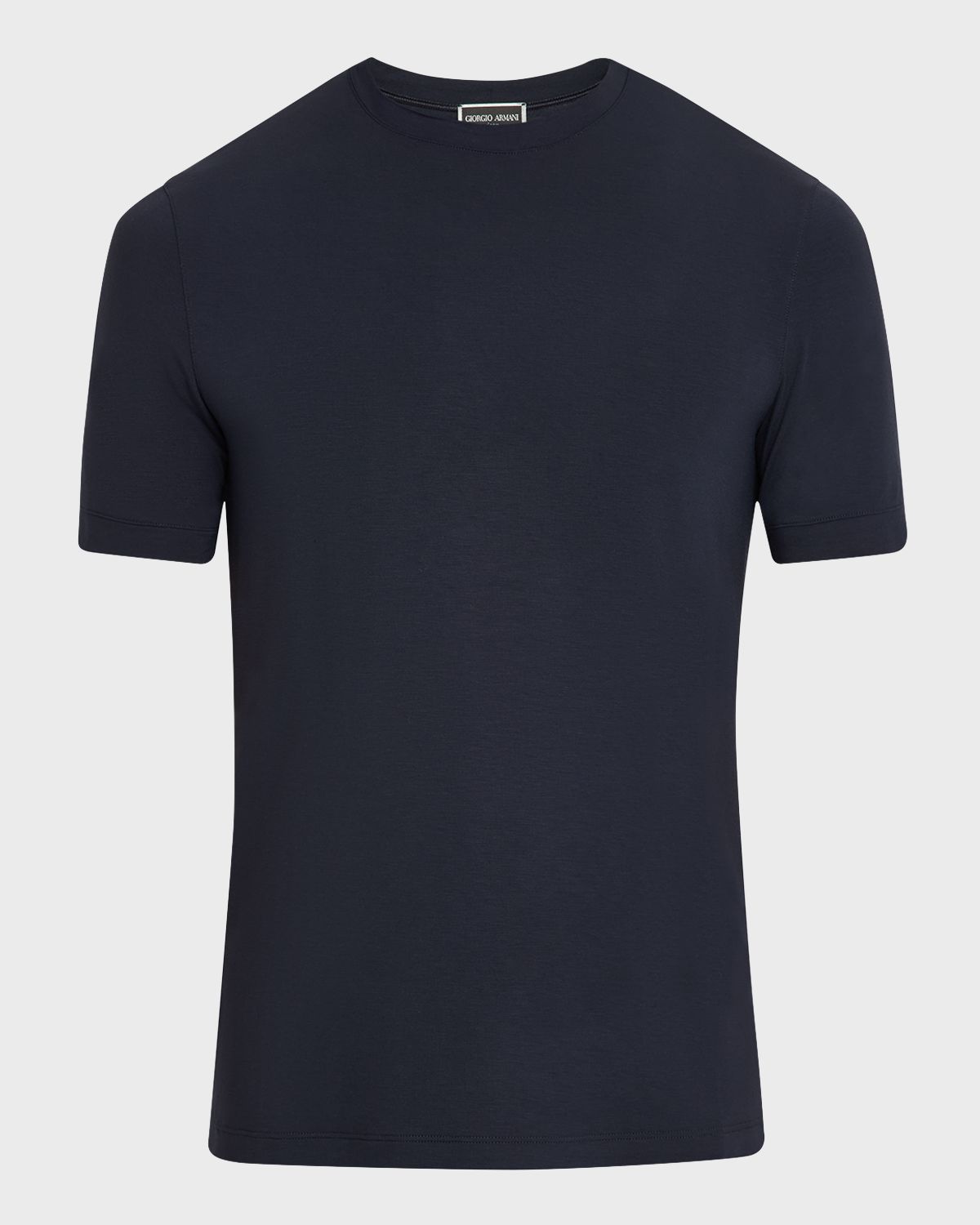 Giorgio Armani Men 's Textured Stretch T-Shirt