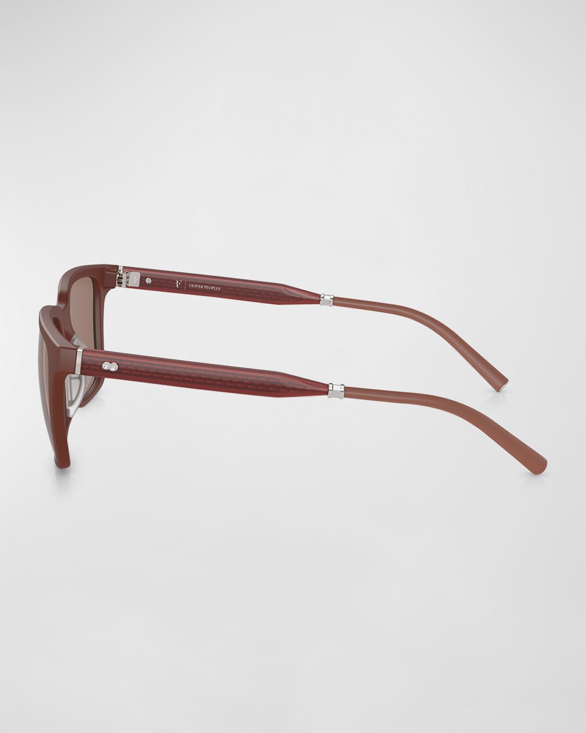 Oliver Peoples x Federer Men 's Mr. Federer Rectangle Sunglasses