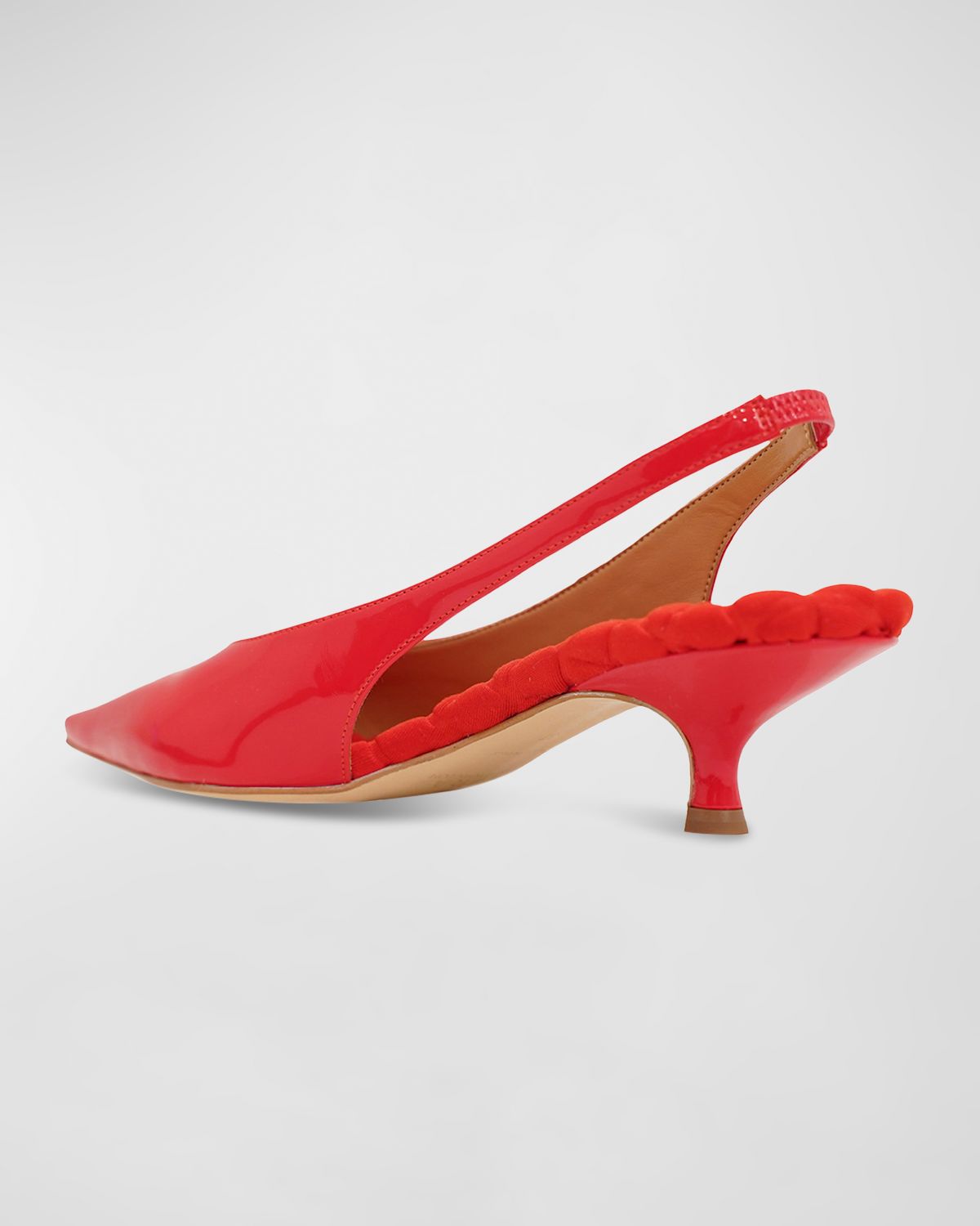AERA Silvana Vegan Patent Slingback Pumps