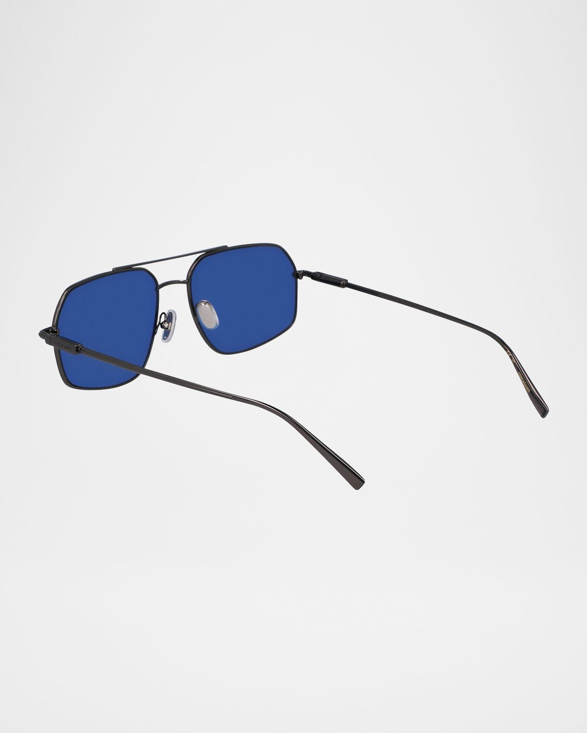 Ferragamo Men's Prisma Metal Aviator Sunglasses, 58mm