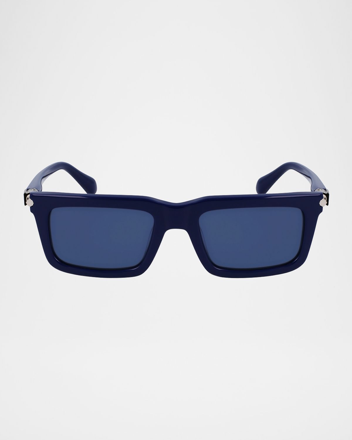 Ferragamo Men 's Prisma Modified Acetate Rectangle Sunglasses, 53mm | Thumbnail 6 Ferragamo Men 's Prisma Modified Acetate Rectangle Sunglasses, 53mm | Thumbnail 6