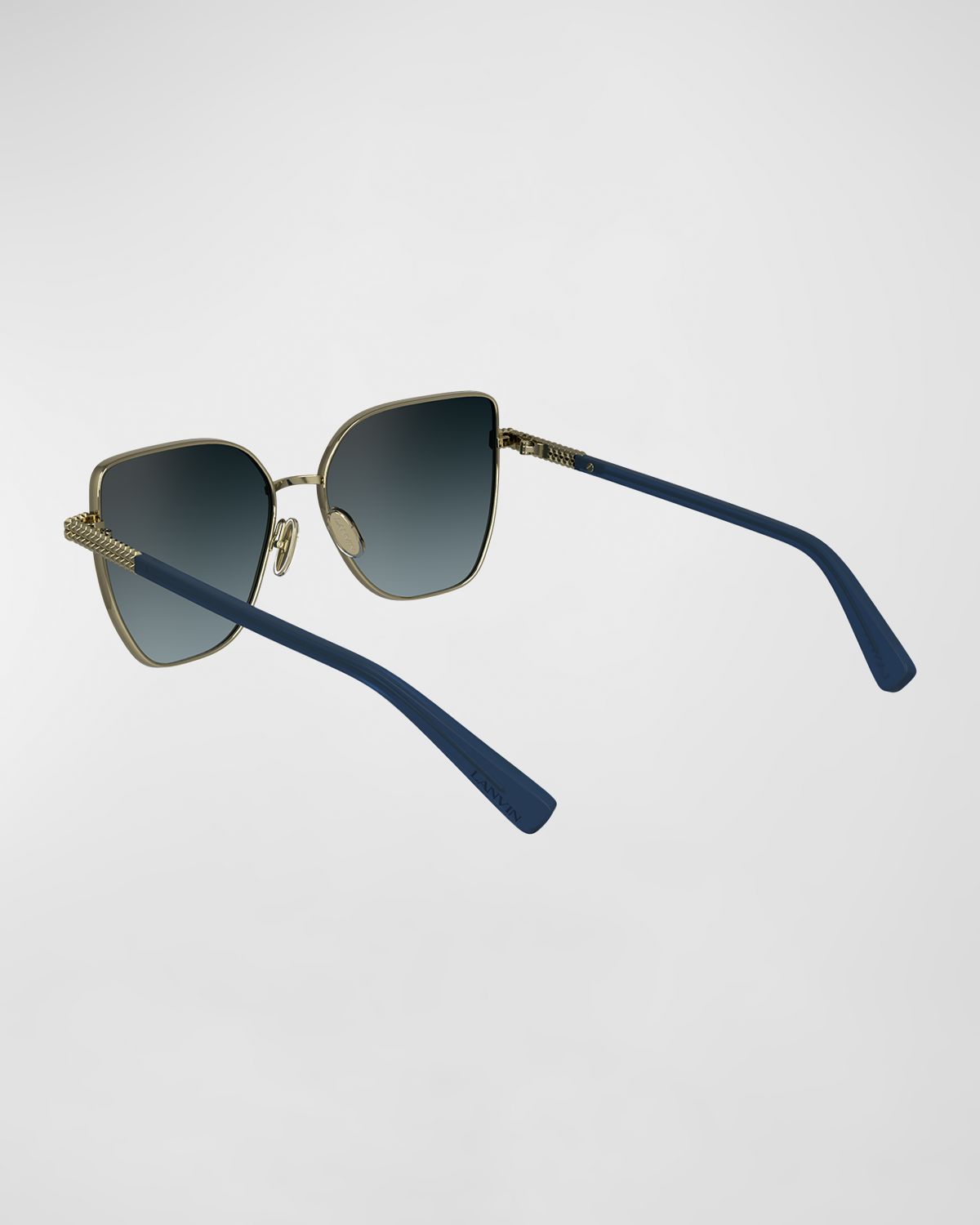 Lanvin Concerto Metal Butterfly Sunglasses